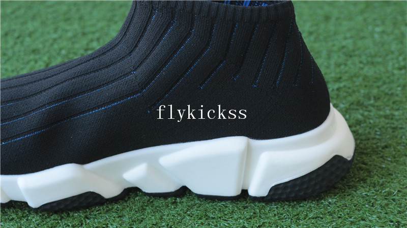 Balenciaga Speed Trainer Low Black Blue White